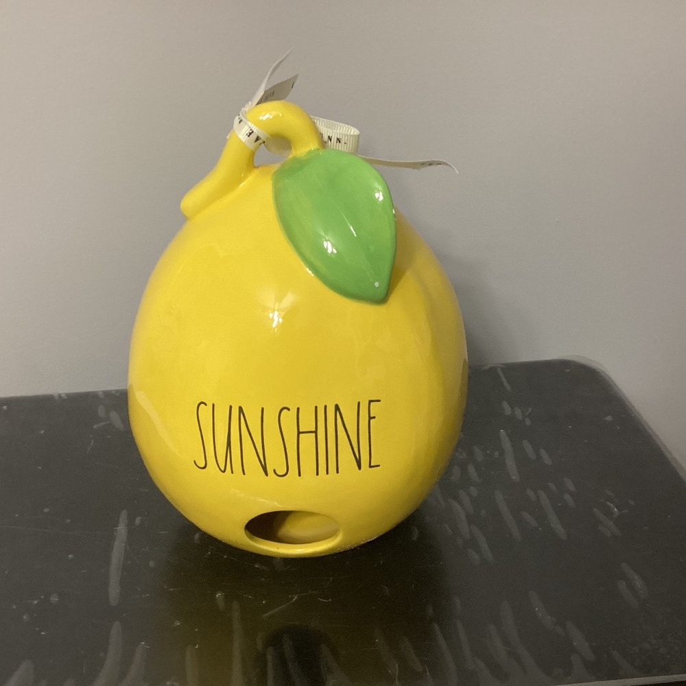 Rae Dunn sunshine lemon birdhouse